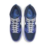 Кроссовки данк высокие Nike, синий - фото 4