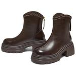 BASTO Женские ботинки черно-коричневые - фото 8