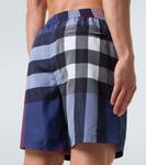 Плавки Check Burberry, Carbon Blue Ip Check - фото 5