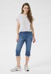 Джинсовые шорты Kaffe, цвет Washed Destroyed Blue Denim - фото 2