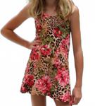 Платье-халтер с леопардовым принтом Rose, цвет Multi Les Tout Petits, Multi - фото 2