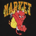 Футболка Market Hot Stuff Dunk Tee, Black - фото 3