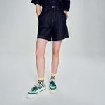 Женские шорты деним washed Lee, синий - фото 5