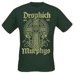 Футболка Dropkick Murphys Celtic Cross, зеленый - фото