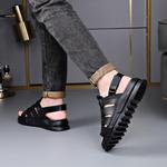 Пляжные сандалии мужские черный Luomaike - фото 5