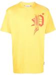 Philipp Plein футболка с принтом Skull, желтый - фото
