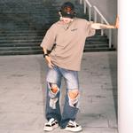 Футболка унисекс Zmoh, коричневый - фото 26