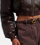 Кроп-бомбер Dax Rotate, Chicory Coffee - фото 5