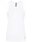Топ в рубчик Adidas by Stella McCartney, белый - фото