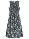 Платье Seasalt Cornwall Meadowsweet, темно-синий/бирюзовый - фото
