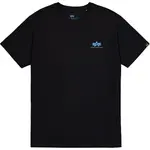 Футболка с коротким рукавом Alpha Industries Basic Small Logo, черный - фото 3
