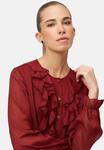 Блуза zero MIT VOLANTS, Cabernet/Red - фото 4