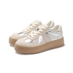 Женские скейтерские кеды JOSINY низкие, экрю - фото 6