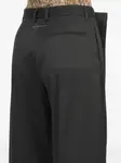 Брюки строгого кроя MM6 Maison Margiela, черный - фото 7