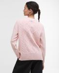 Джемпер Barbour Burne Argyle Crew Neck, Pink Blush - фото 3