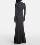 Рубашка-поло из шерсти в рубчик Joseph, Smoke - фото 3