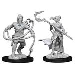 Миниатюра WizKids/NECA Magic Unpainted Minis: W1 Stoneforge Mystic & Kor Hookmaster - фото