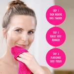 Салфетка для ластика MakeUp розовая 1 шт. Der original MakeUp Radierer - фото 2