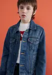 Детская джинсовая куртка Levi's "TRUCKER JACKET", для МАЛЬЧИКОВ Levi'S Kids, синий - фото 5