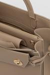 Кожаная сумка BIANCA Guess, бежевый - фото 6
