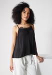 Топ PLISSE TOP Anna Field by Zalando, черный - фото