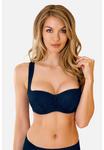 Бюстгальтер-балконет ANNIJA ROSME, темно-синий - фото