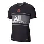 Джерси Nike Paris Saint-Germain FC 21/22 Match Third Jersey 'Black', черный - фото