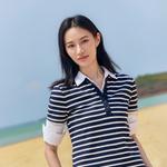 Женская поло Tommy Hilfiger, белый - фото 11