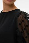 Блуза Vero Moda VMALVA, Black - фото 4