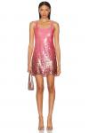 Мини-платье Alayna Simkhai, Sorbet Sequin - фото