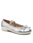 Балетки Geox, серебряный - фото 2