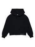 Худи с логотипом Marni Kids, черный - фото