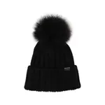 Шерстяная шапка Woolrich, черный - фото