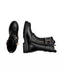 Ботильоны женские Twin-Set высокие с заклепками, черный - фото 4