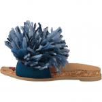 Детские резиновые домашние тапочки UGG, синий - фото