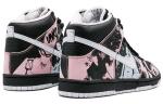 Кроссовки x futura x unkle sb dunk high pro Nike, черный - фото 3