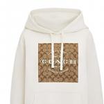 Толстовка женская белая Coach - фото 5