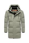 Пальто STONE HARBOUR Parka, Silver Grey/Light Green - фото 9