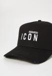 Бейсболка DSQUARED2 ICON BASEBALL, Nero/Bianco/Black - фото 5