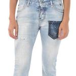 DSQUARED 2 Джинсы женские светло-голубые - фото 6