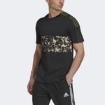 Футбольная майка мужская черная Adidas, черный - фото 2