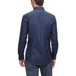 Boss Spread Collar Poplin рубашка HUGO BOSS, темно-синий - фото 8