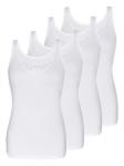 Майка Sassa 4er Sparpack Achselhemd, белый - фото
