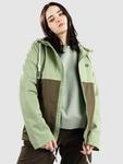 Куртка Kazane Naline Jacke, aspen green/grape leaf - фото 3
