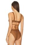 Верх бикини catina Simkhai, бронзовый - фото 3