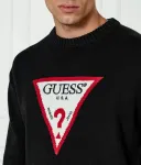 Свитер Regular fit Guess Jeans, черный - фото 4