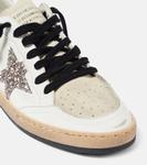 Кожаные кроссовки Ball Star Golden Goose, White/Eggnog/Cabernet - фото 5