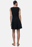 Повседневное платье PLEATED SHORT Mango, черный - фото 3
