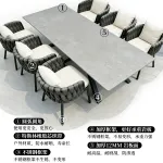 Комплект садовой мебели Baying, 8 стульев Delhi стол с алюминиевой столешницей 280x100 см - фото 4