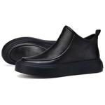 Ботинки мужские Mo Xu, черные без подкладки - фото 4